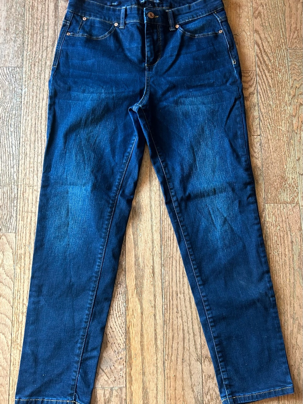 Talbots Women's Dark Wash Straight Leg Jeans